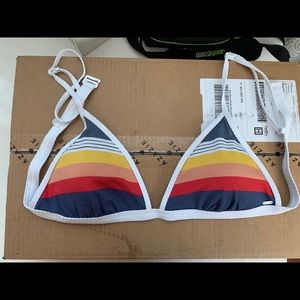 Rip curl bathing suit top. New.